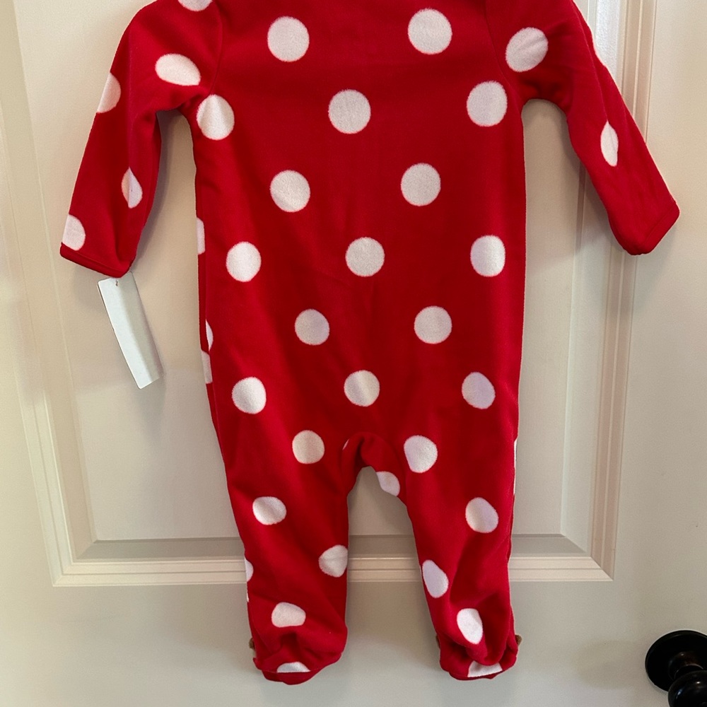 Carter’s Just For You zip up Christmas PJs